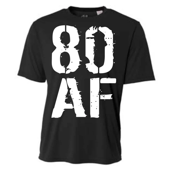 80 AF 80th Birthday Cooling Performance Crew T-Shirt