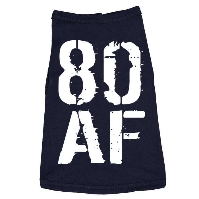 80 AF 80th Birthday Doggie Tank