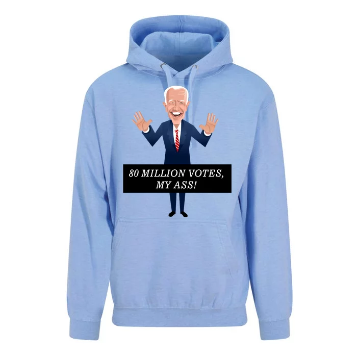 80 Million Votes My Ass Unisex Surf Hoodie