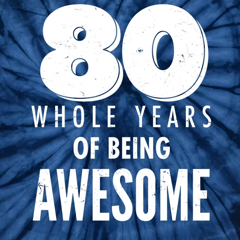  80 YEARS OF BEING AWESOME PICKLEBALL 80TH BIRTHDAY T