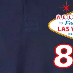 80 Years Old In Vegas - 80th Birthday Softstyle Adult Sport Polo