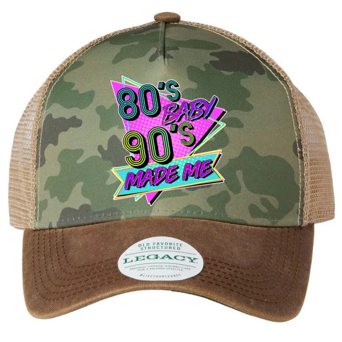 80's Baby 90's Made Me Legacy Tie Dye Trucker Hat