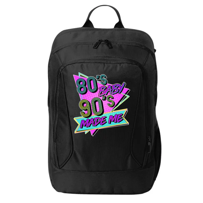 80's Baby 90's Made Me City Backpack