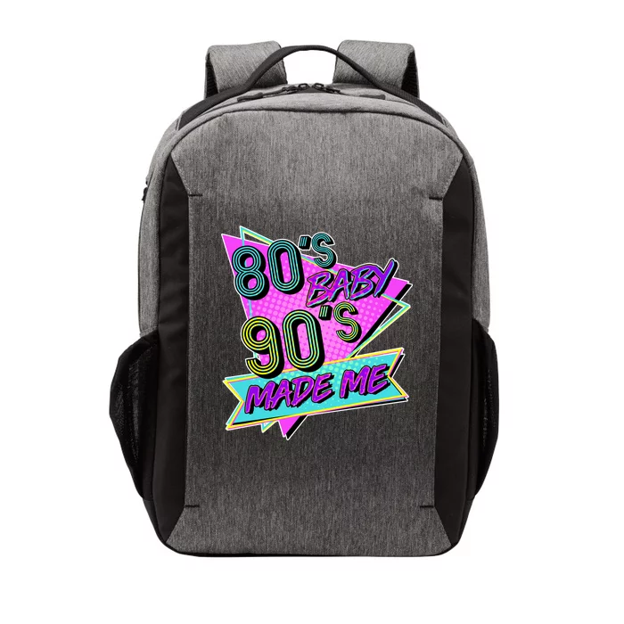 80's Baby 90's Made Me Vector Backpack