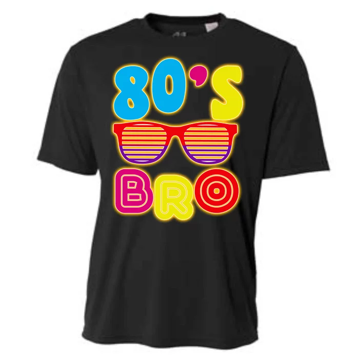 80's Bro Retro Shades Cooling Performance Crew T-Shirt