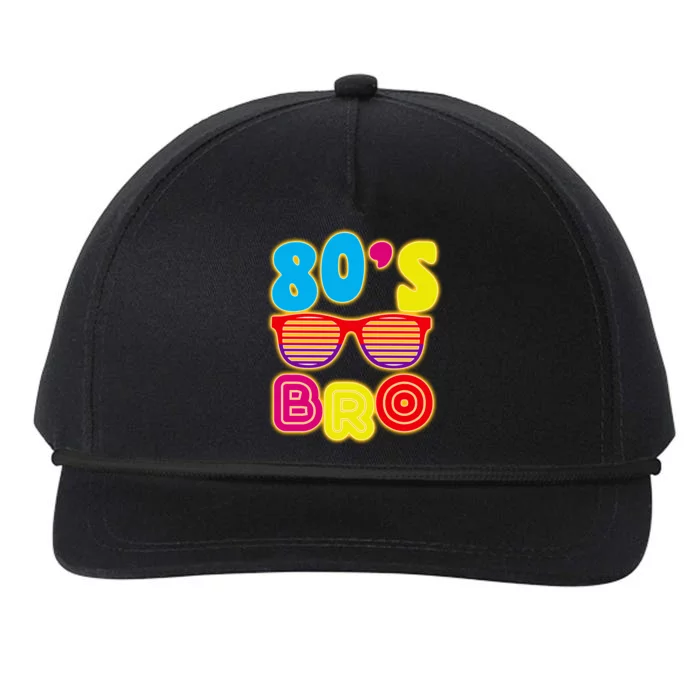 80's Bro Retro Shades Snapback Five-Panel Rope Hat