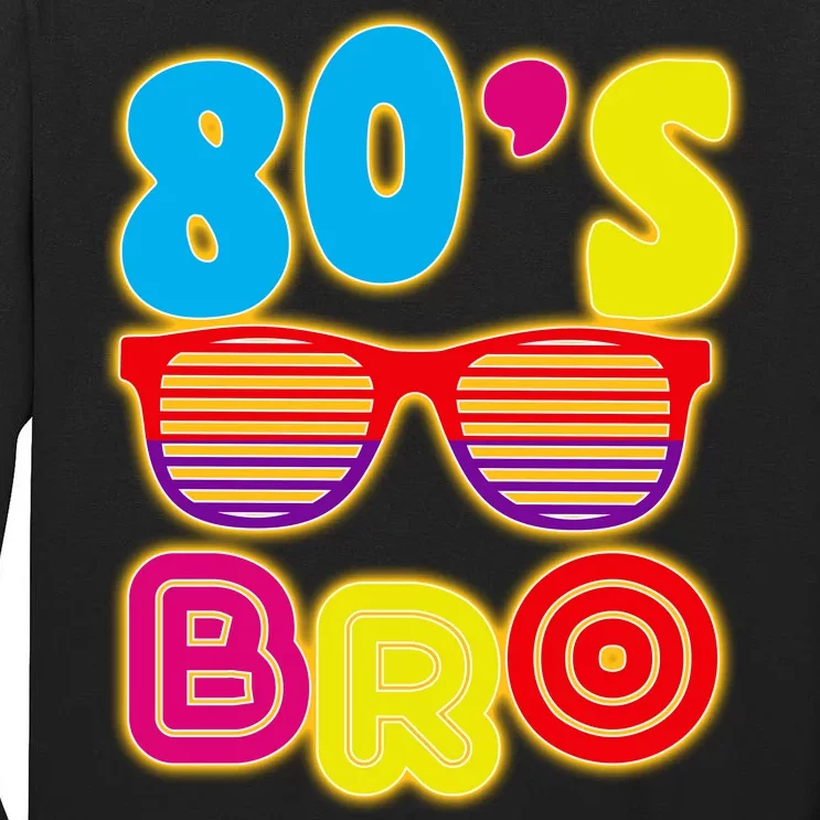 80's Bro Retro Shades Tall Long Sleeve T-Shirt