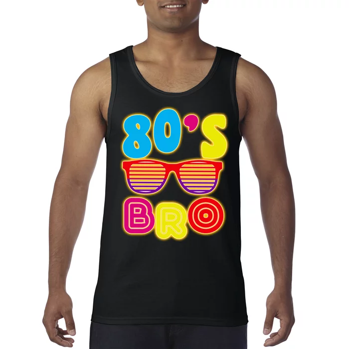 80's Bro Retro Shades Tank Top