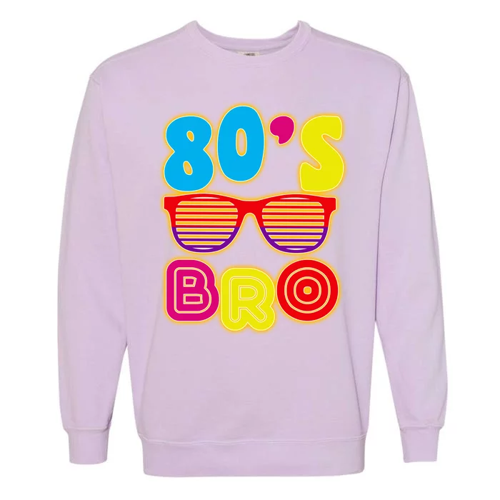 80's Bro Retro Shades Garment-Dyed Sweatshirt