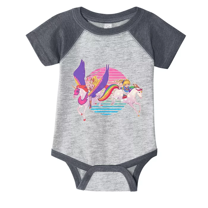 80's Girl Vintage Classic Infant Baby Jersey Bodysuit