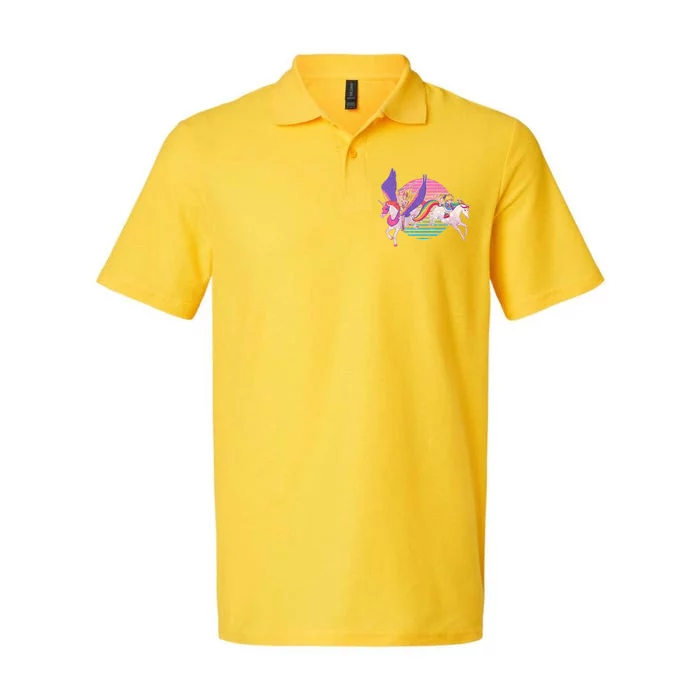 80's Girl Vintage Classic Softstyle Adult Sport Polo