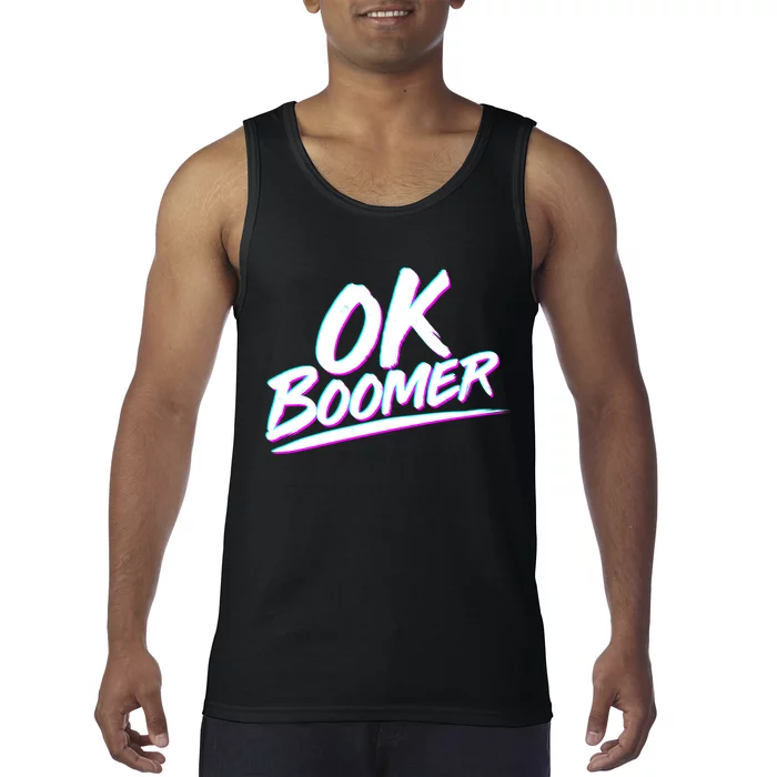 80's Retro Ok Boomer Tank Top