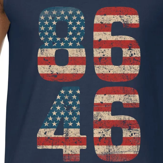 86 46 Impeach Biden 46 Vintage Distressed 8646 Anti Biden Comfort Colors® Tank Top