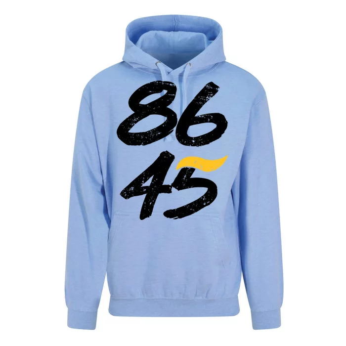 8645 Impeach Trump Vintage Distressed 86 45 Unisex Surf Hoodie