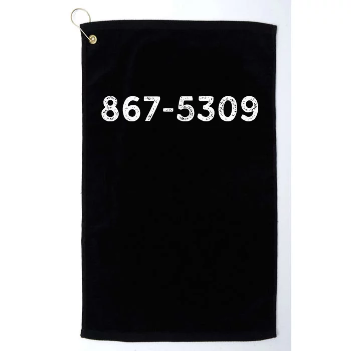 8675309 Platinum Collection Golf Towel