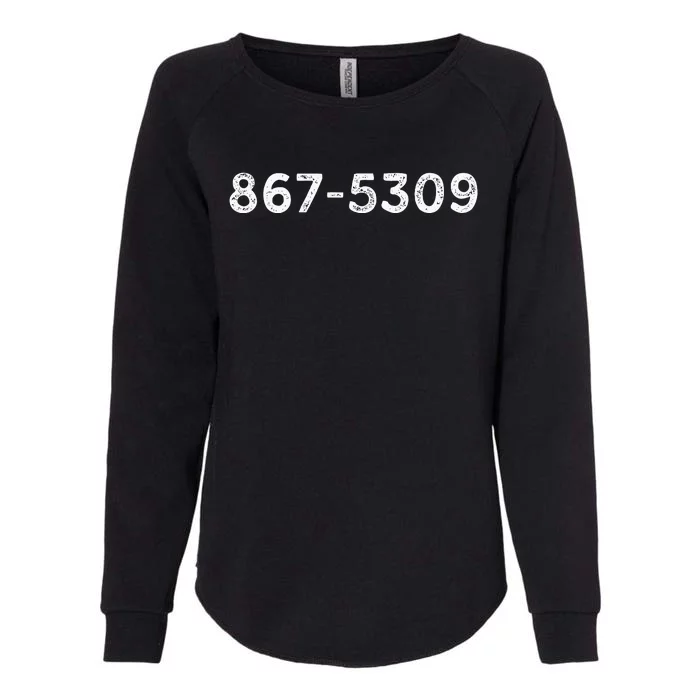 8675309 Womens California Wash Sweatshirt