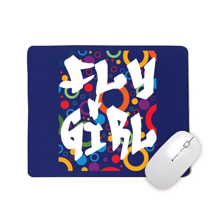 80s 90s BGirl Old School Hip Hop Mousepad