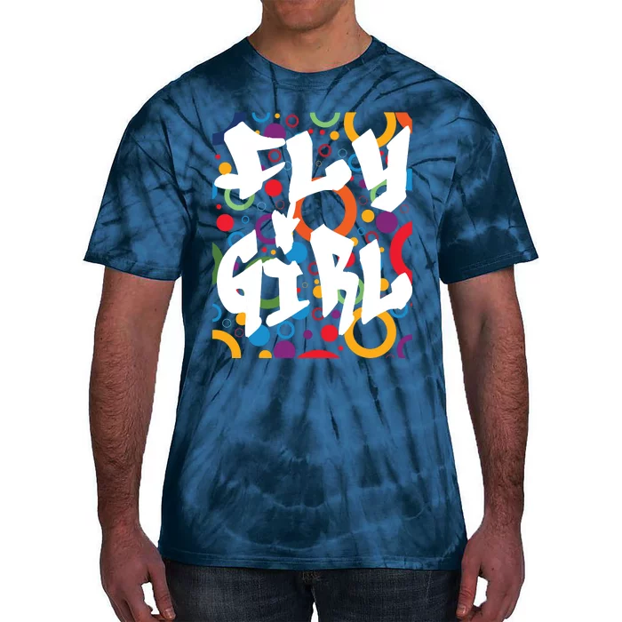 80s 90s BGirl Old School Hip Hop Tie-Dye T-Shirt