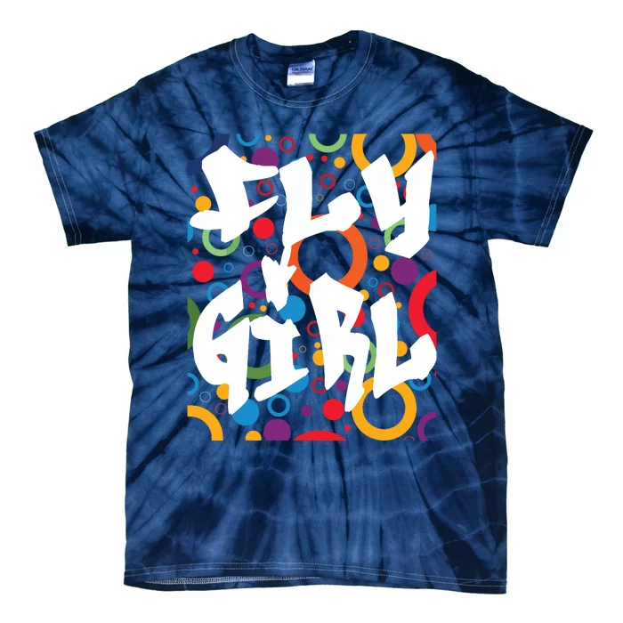 80s 90s BGirl Old School Hip Hop Tie-Dye T-Shirt