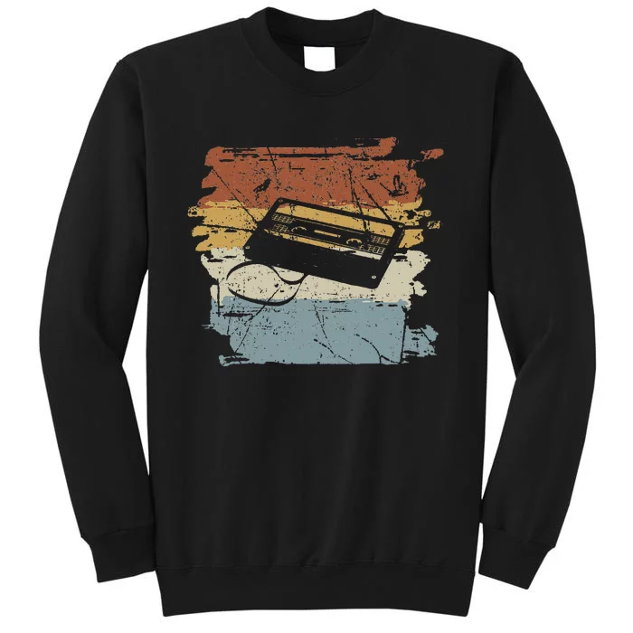 80S 90S Cassette Tall Sweatshirt