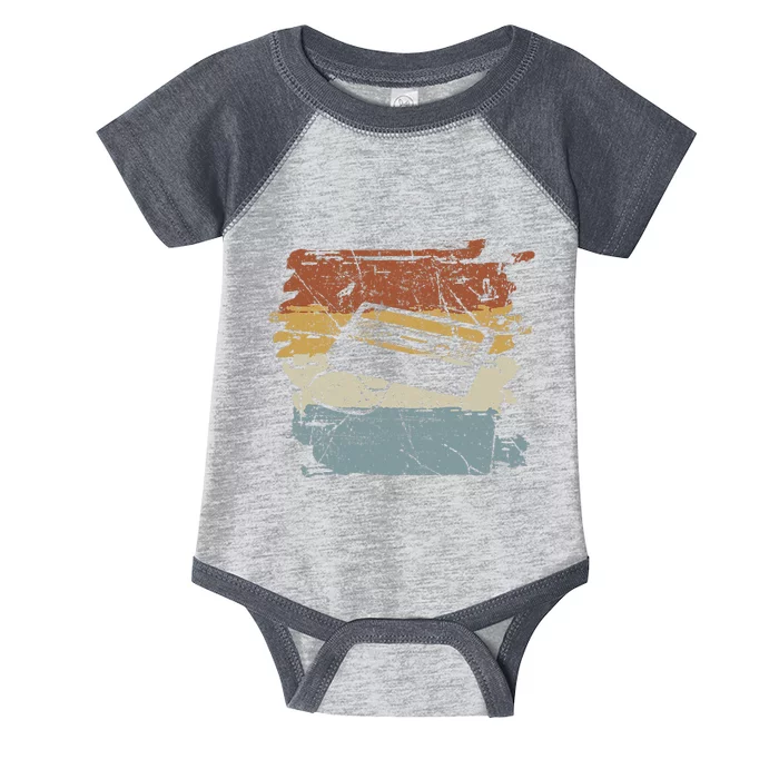 80S 90S Cassette Infant Baby Jersey Bodysuit