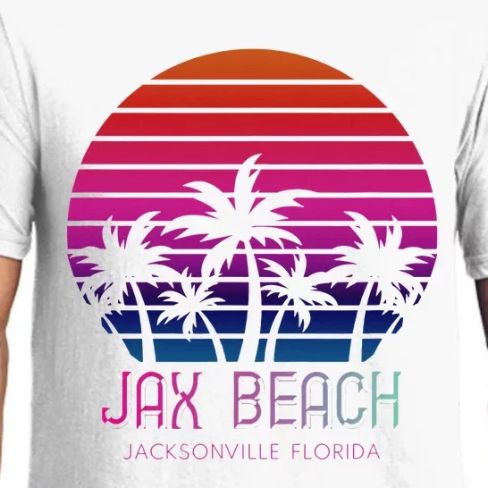 80s 90s Jacksonville Florida Vacation Jax Beach Pajama Set