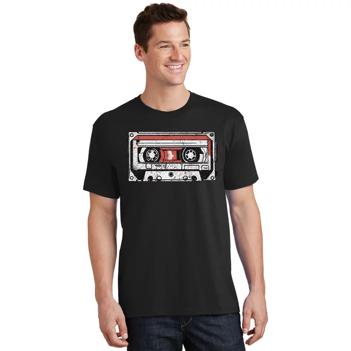 80s 90s Nostalgic Retro Cassette Tape Throwback Memories T-Shirt