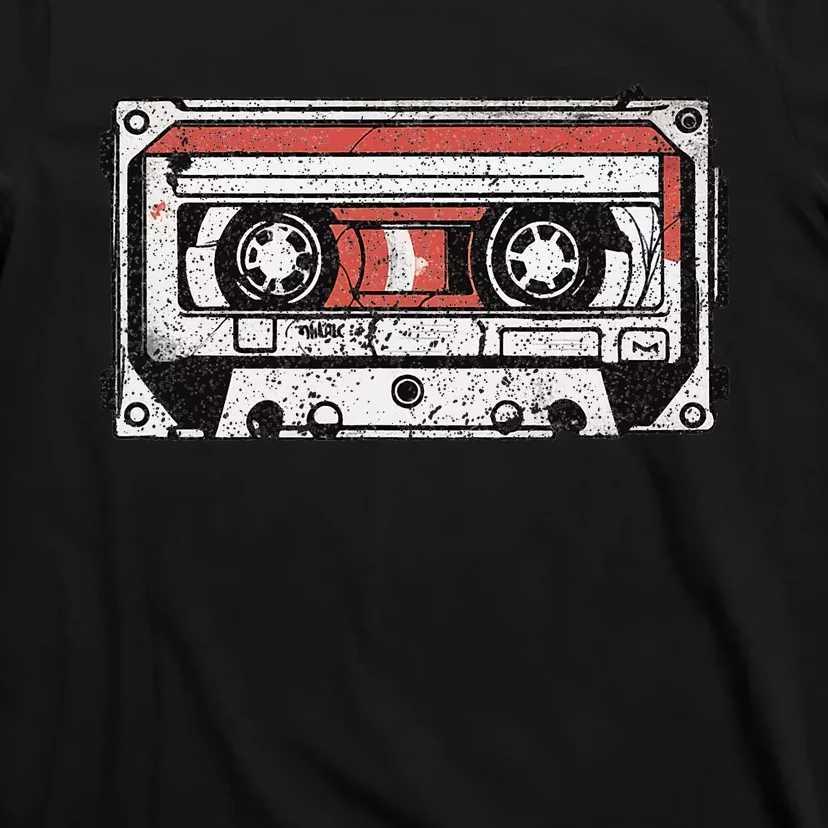 80s 90s Nostalgic Retro Cassette Tape Throwback Memories T-Shirt