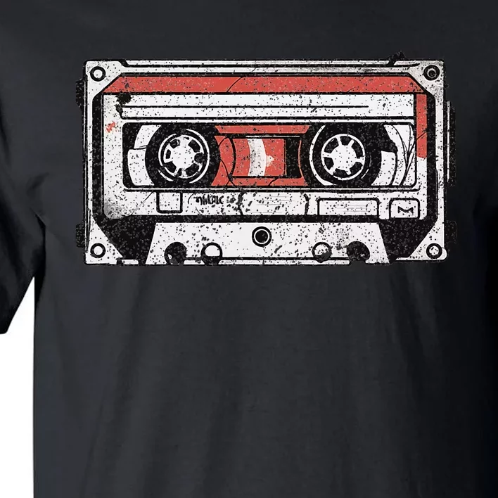 80s 90s Nostalgic Retro Cassette Tape Throwback Memories Tall T-Shirt