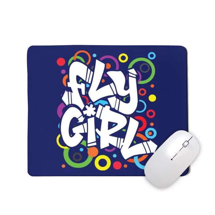 80s 90s Old School BGirl Hip Hop Mousepad