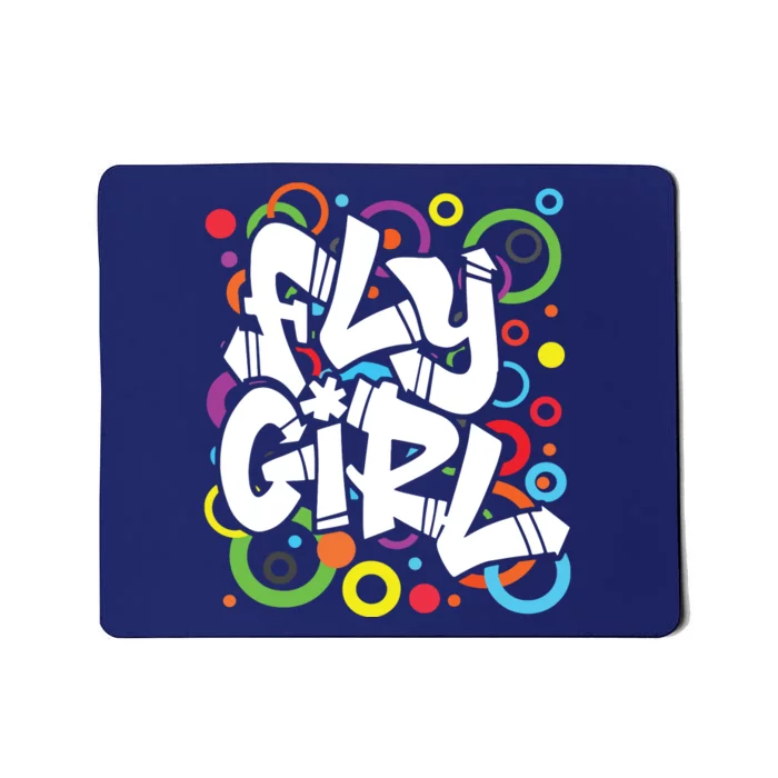 80s 90s Old School BGirl Hip Hop Mousepad