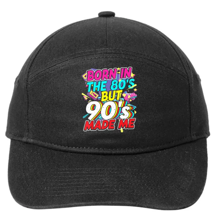 80s 90s Outfit Party Theme Party Costume For And Women 7-Panel Snapback Hat