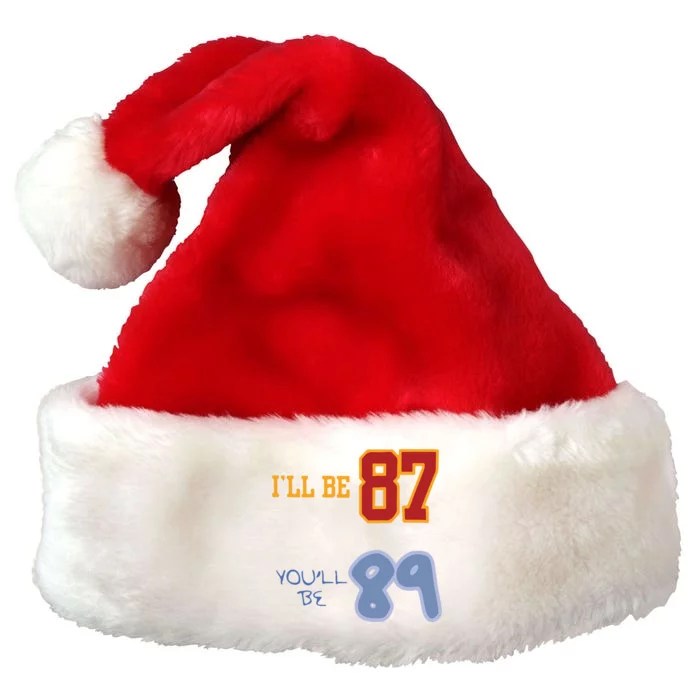 87 And 1989 Premium Christmas Santa Hat