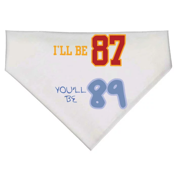 87 And 1989 USA-Made Doggie Bandana