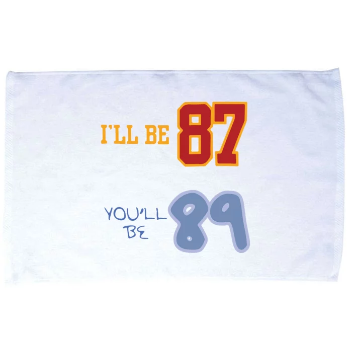 87 And 1989 Microfiber Hand Towel