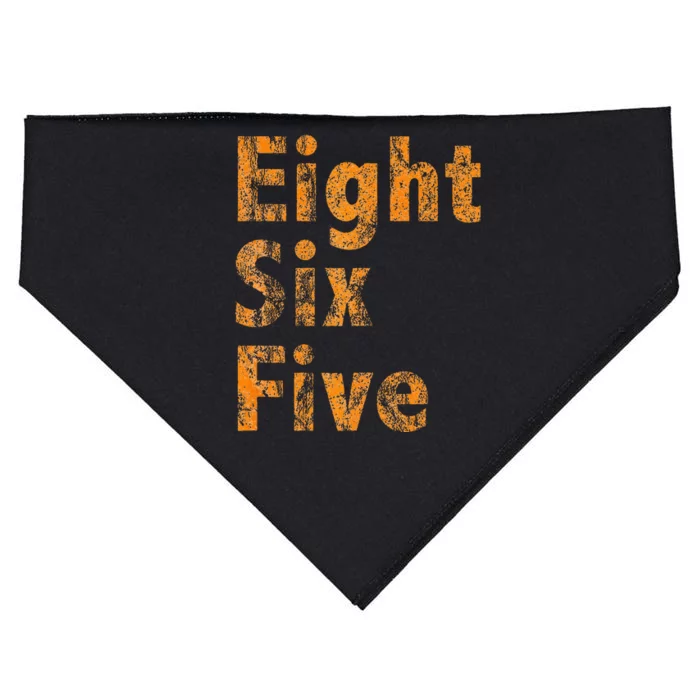 865 Area Code Tennessee Knoxville Eight Six Five Fan USA-Made Doggie Bandana