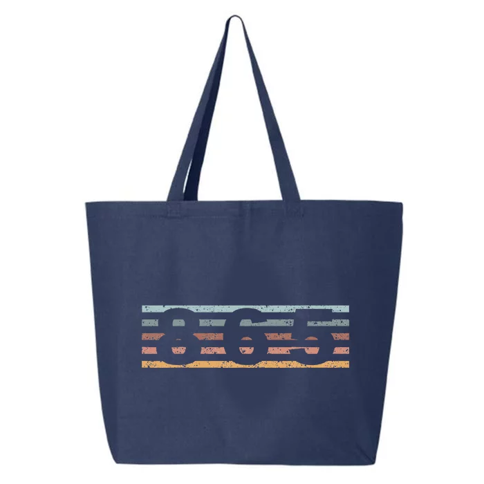 865 Area Code Retro Tennessee Knoxville 25L Jumbo Tote