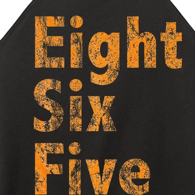 865 Area Code Tennessee Knoxville Eight Six Five Fan Women’s Perfect Tri Rocker Tank