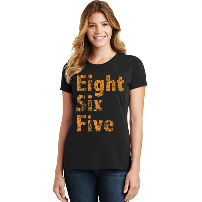 865 Area Code Tennessee Knoxville Eight Six Five Fan Women's T-Shirt