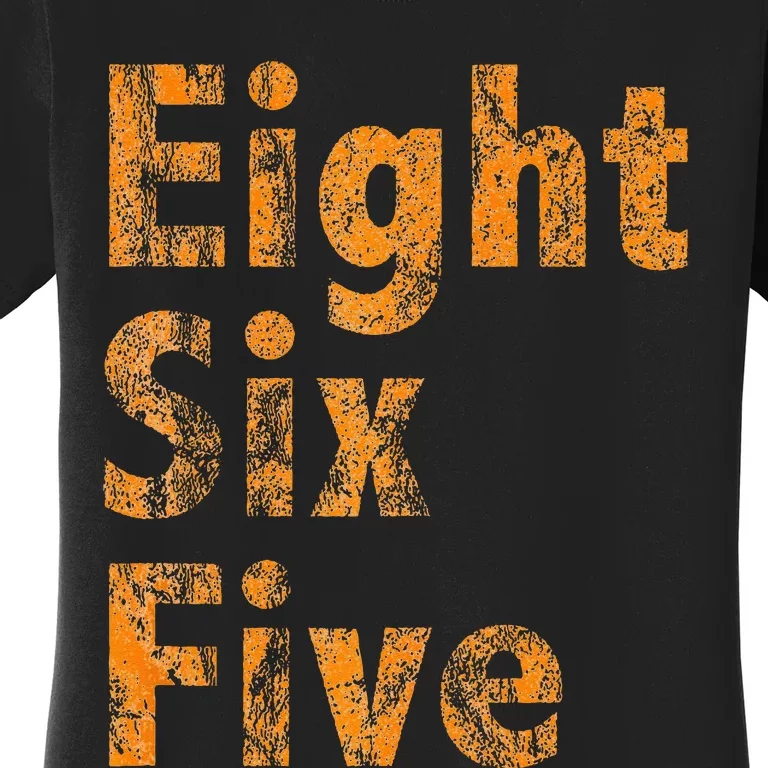 865 Area Code Tennessee Knoxville Eight Six Five Fan Women's T-Shirt