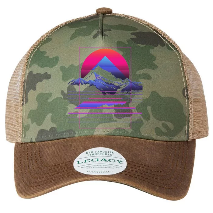 80s Aesthetic Cool Legacy Tie Dye Trucker Hat