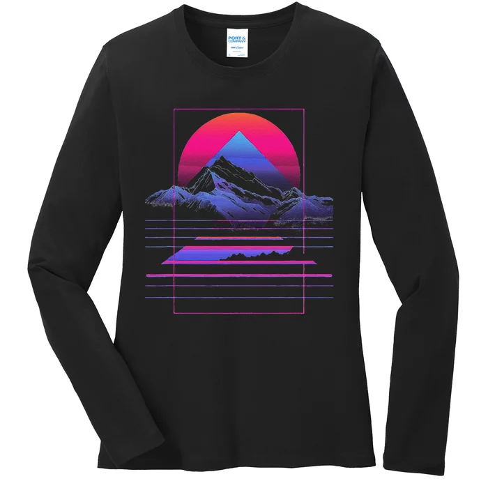 80s Aesthetic Cool Ladies Long Sleeve Shirt