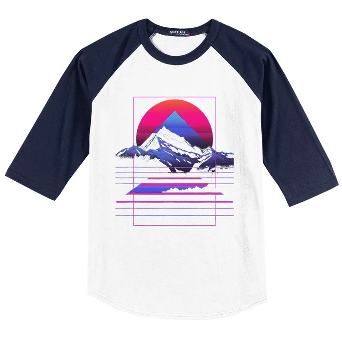 80s Aesthetic Cool Baseball Sleeve Shirt