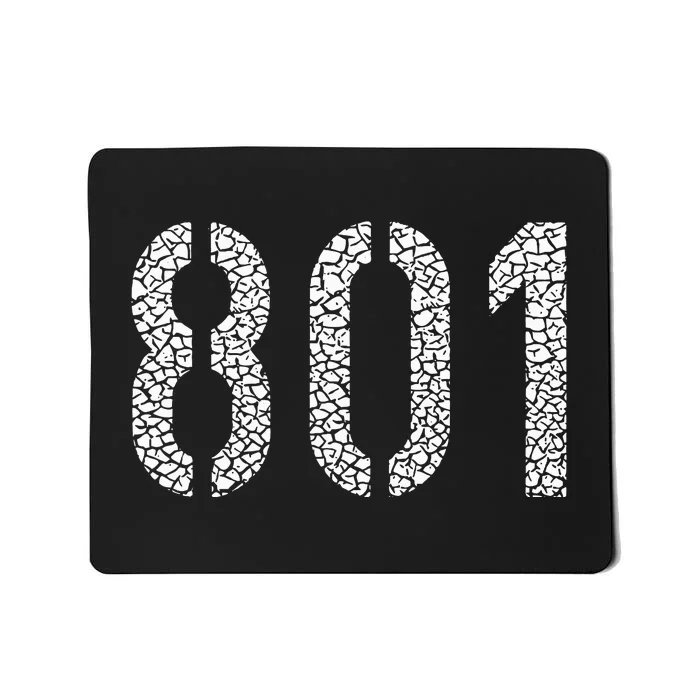 801 Area Code Salt Lake City Mousepad