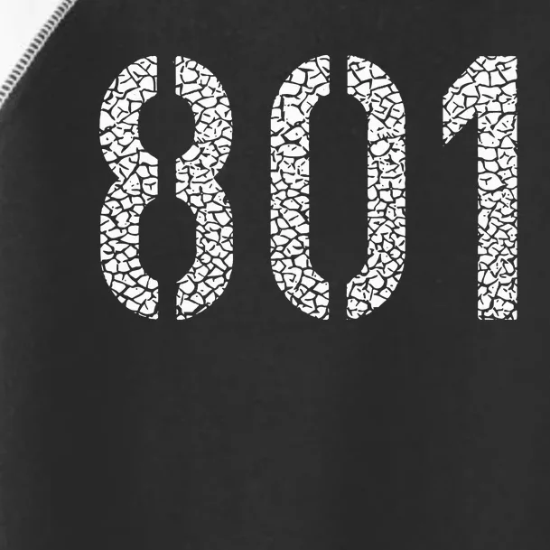 801 Area Code Salt Lake City Toddler Fine Jersey T-Shirt