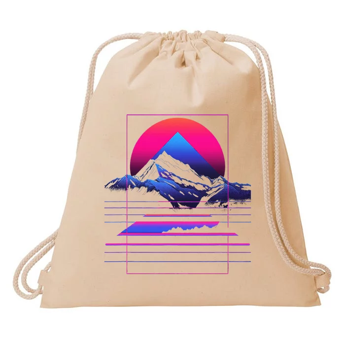 80s Aesthetic Cool Graphic S 6xl Graphic Drawstring Bag