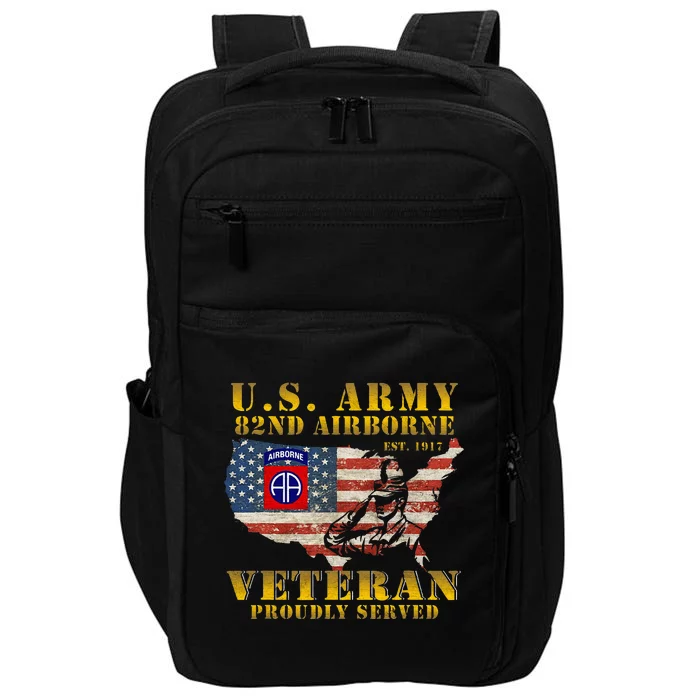 82nd Airborne Division Death From Above Fort Bragg Impact Tech Backpack