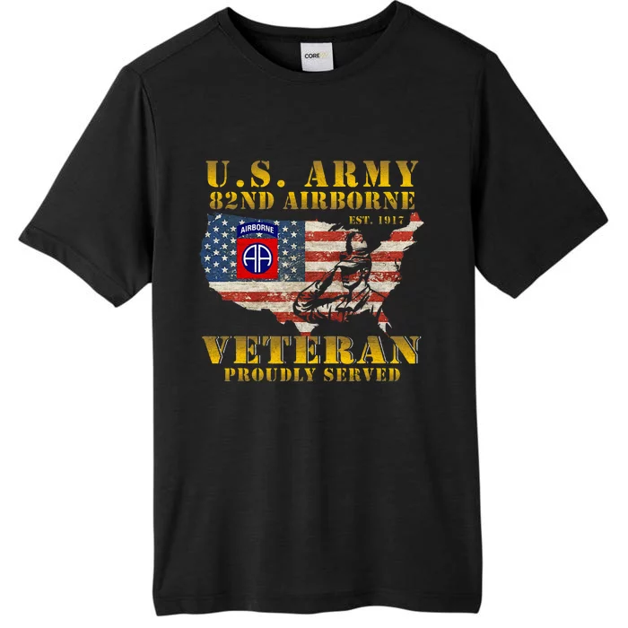 82nd Airborne Division Death From Above Fort Bragg ChromaSoft Performance T-Shirt