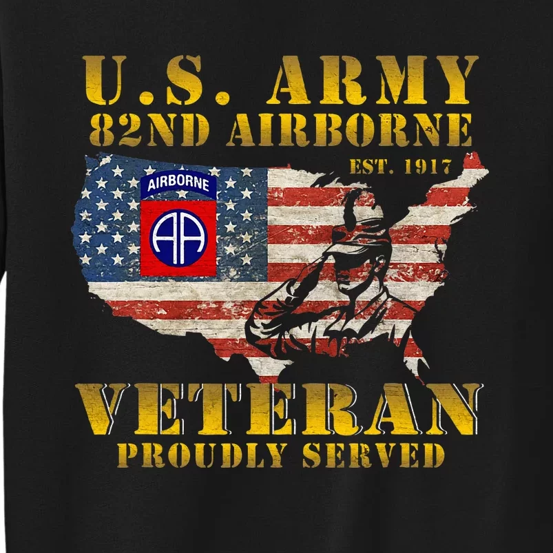 82nd Airborne Division Death From Above Fort Bragg Tall Sweatshirt