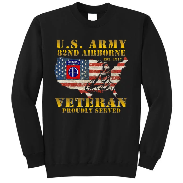 82nd Airborne Division Death From Above Fort Bragg Tall Sweatshirt